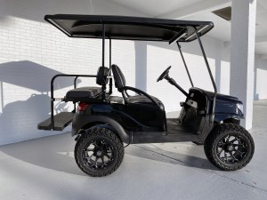 Black Alpha Club Car Precedent Golf Carts For Sale 03